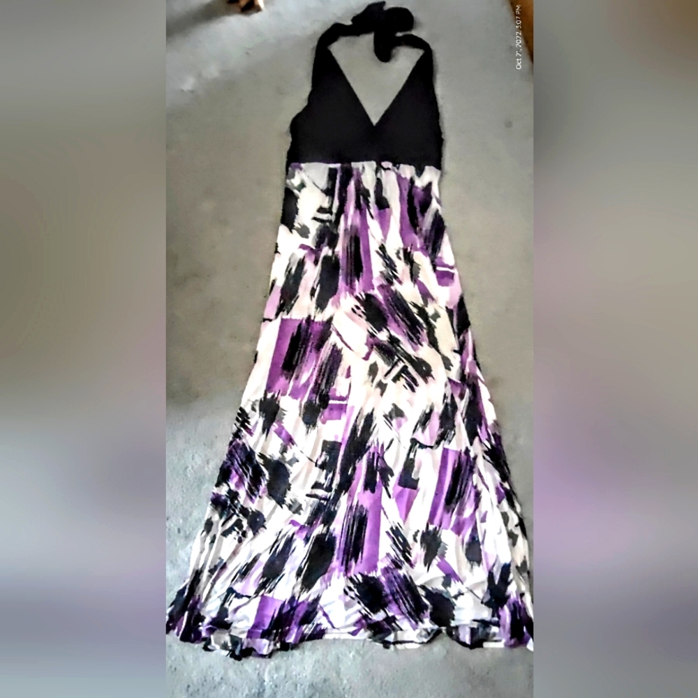 What's Hot 2 slit open back dress